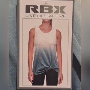 RBX | NWT| White and Blue Gradient Tank Top | XL